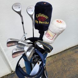 Golf Club Set With Lady Flex Calloway Driver RH