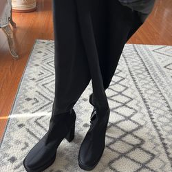 Faux Over The Knee Platform Boots (Forever21)