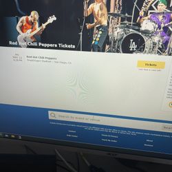 Red Hot Chili Peppers Concert Tickets 