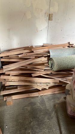 Free red oak flooring