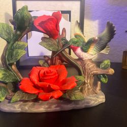 Humming Bird Porcelain Statues