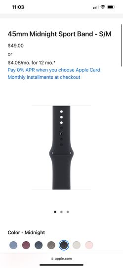 Apple Watch Sport Band Serie 6 40mm New In Box 