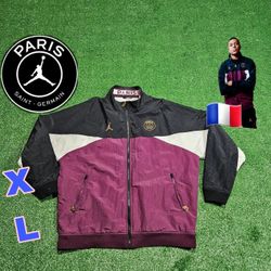 Jordan PSG Anthem Zip Up Pre Match Jacket XL 