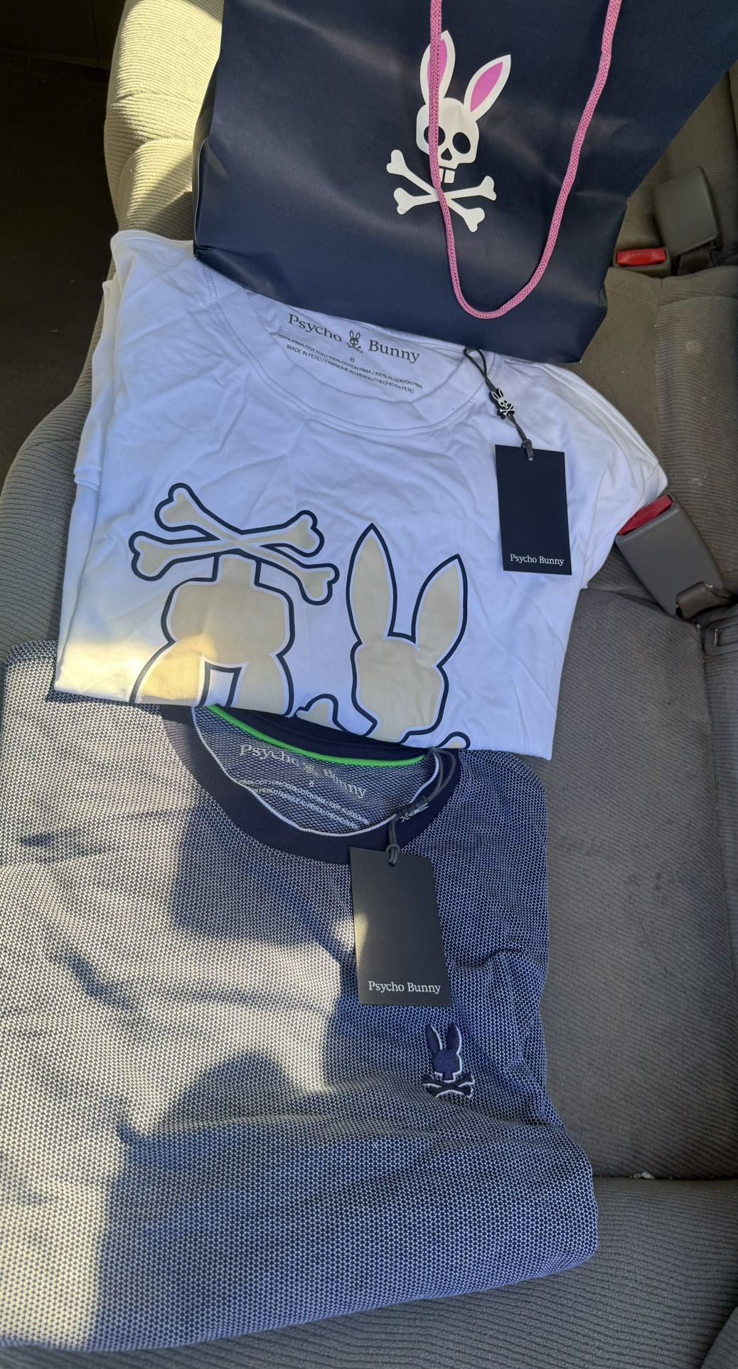 Psycho Bunny 👕 Shirts Man  Both 