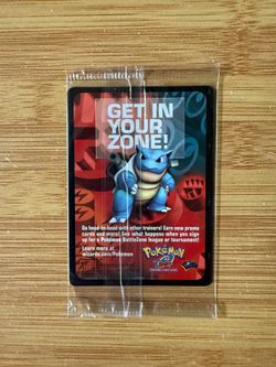 Sealed 2002 WOTC Black Star Promo Pokemon League Card Celebi 50