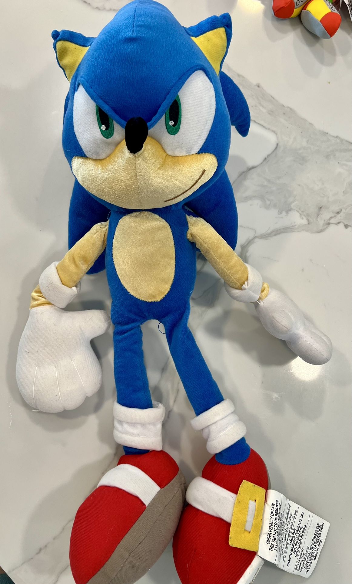 Sonic Stuffed Animal