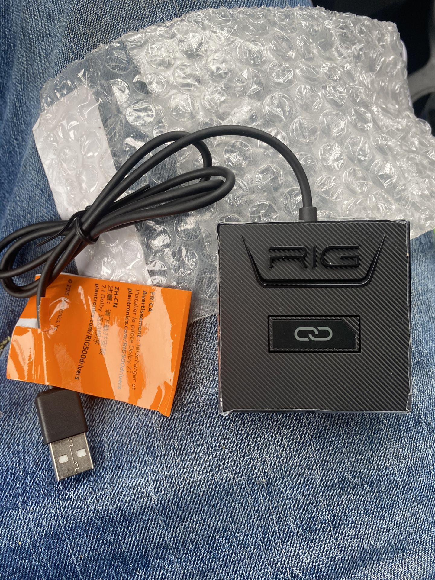 Plantronics wireless receiver , rig 800HX