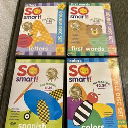 SO SMART dvds +cds 