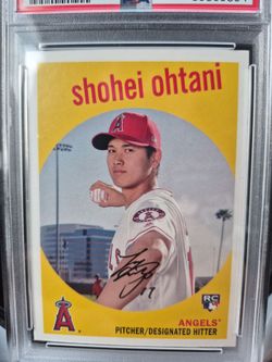 Shohei ohtani card graded 9