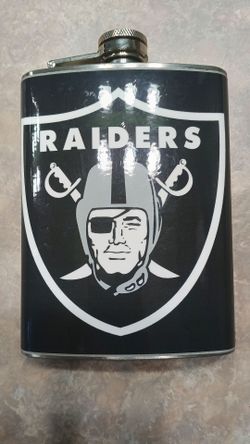 Raiders flask