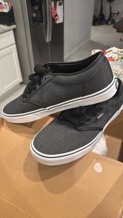Black and Grey VANS