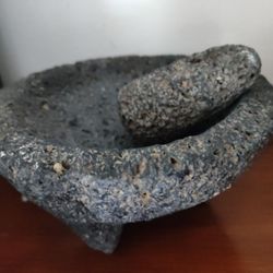 Lava Rock Mortar & Pestle 
