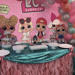 Lol birthday decoration