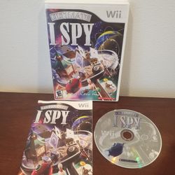 Ultimate I Spy (Nintendo Wii, 2008) Complete CIB video game