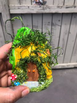 4 inch new lemon fairy house