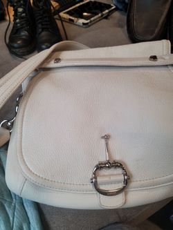 Gucci White  hand  purse