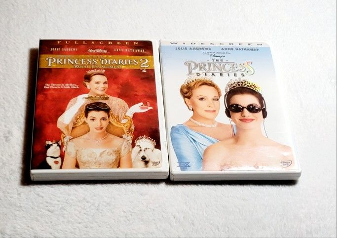 Princess Diaries 1 & 2 Dvd