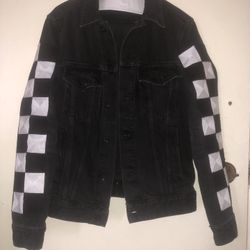 Off white checkered jacket