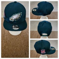 PHILADELPHIA EAGLES SUPER BOWL CHAMPIONS SNAPBACK HAT. 
