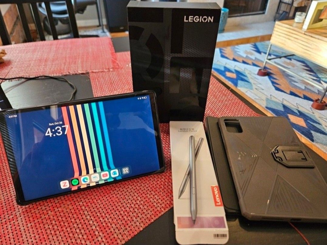 Lenovo Legion Tab Gen 2 + Pen, Case, Accessy