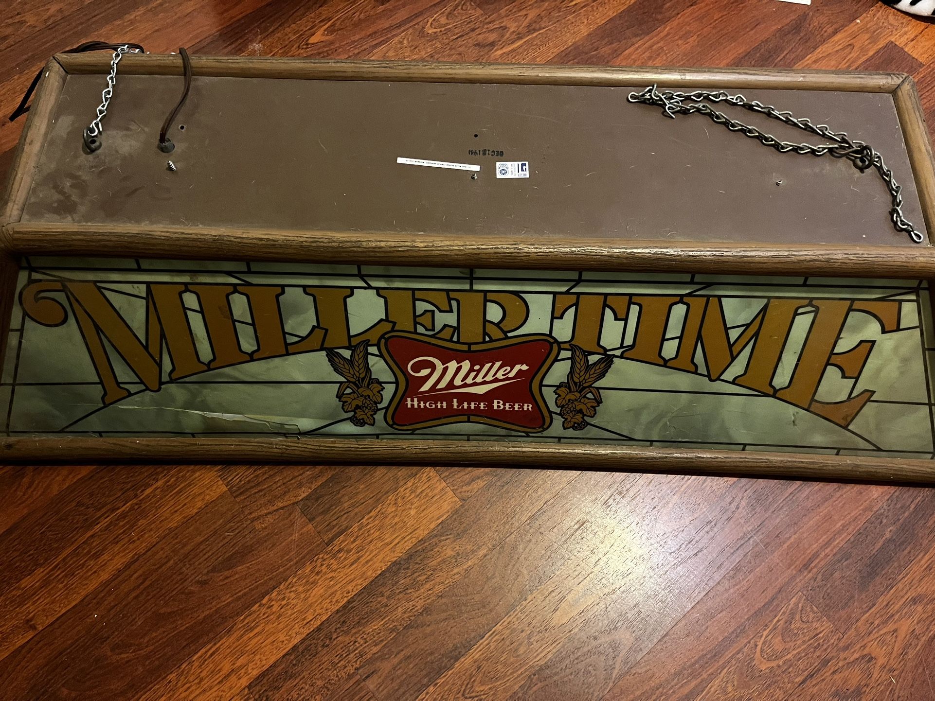 Miller beer Sign Light