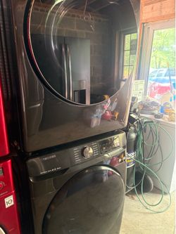 Washer and dryer