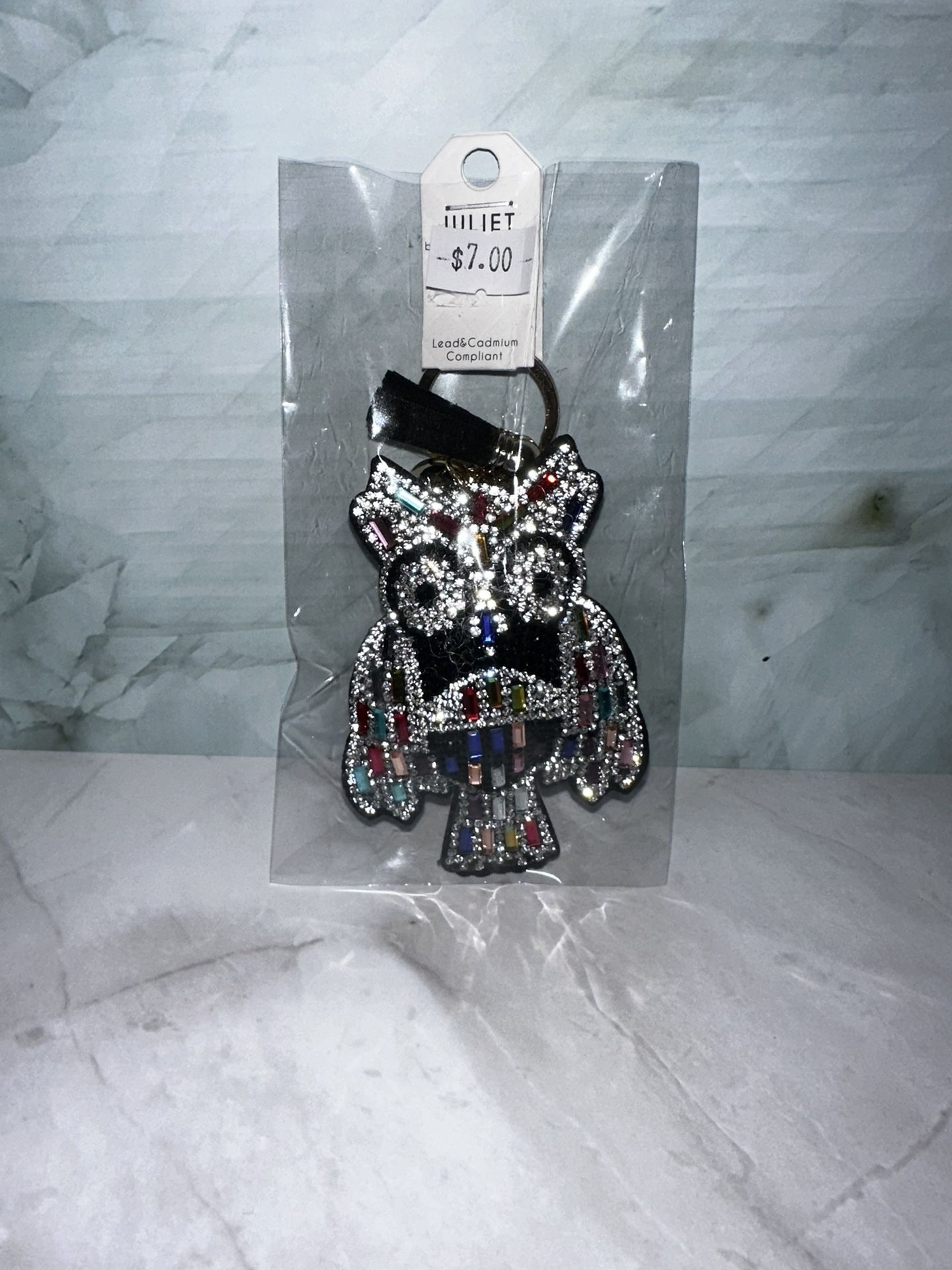 Mr Owl Bling Keychain