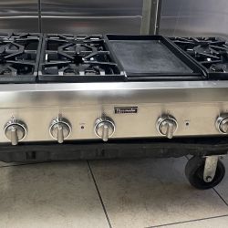 Thermador 48” Gas  Cooktop Stainless Steel 