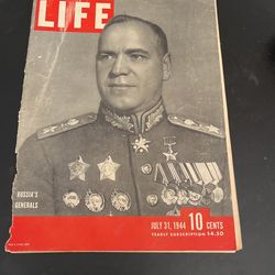 Life Magazine July 31 1944