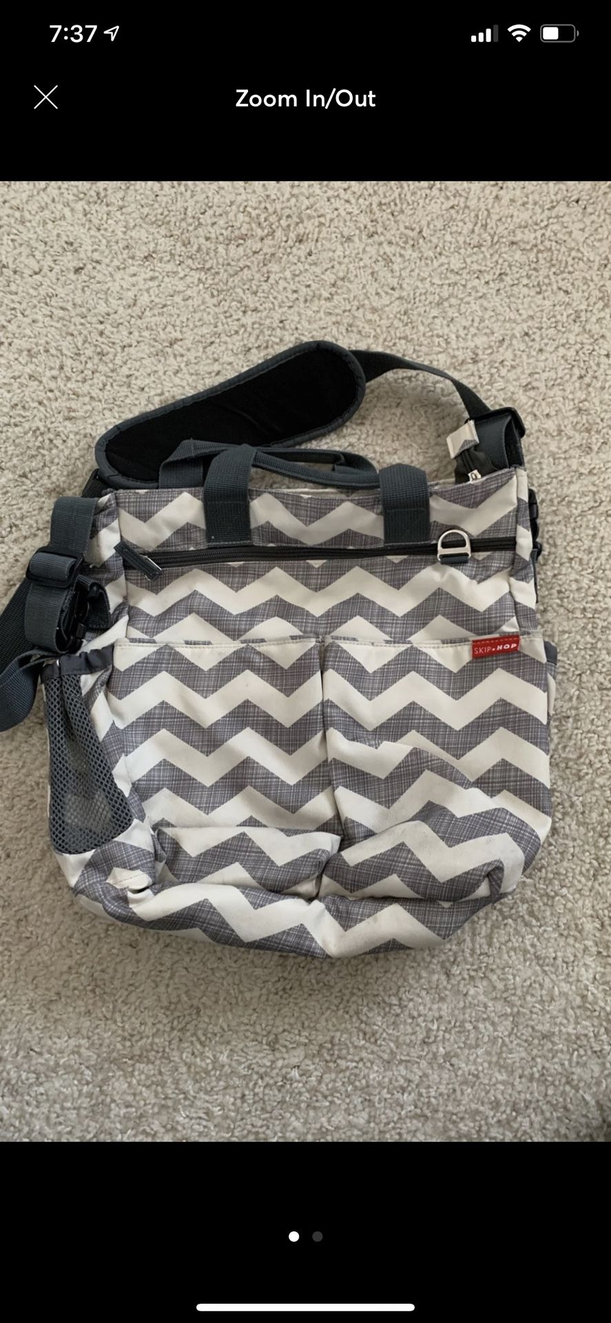 Skip Hop diaper bag