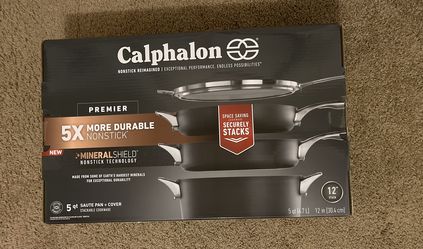 Calphalon 5 qt Sauté pan w/Cover