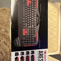 ARES E1 LED  Wired Keyboard 