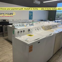 Why wait? Only $10 gets your washer, dryer, or fridge today!