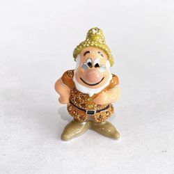 Disney Arribas Brothers Doc Mini Swarovski Jeweled Figurines 