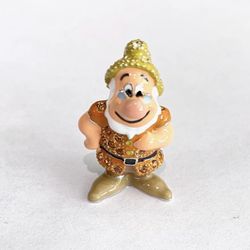 Disney Arribas Brothers Doc Mini Swarovski Jeweled Figurines 