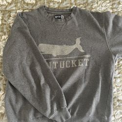 Nantucket Crewneck Sweatshirt - Men’s Medium - Big Cotton Gear For Sports