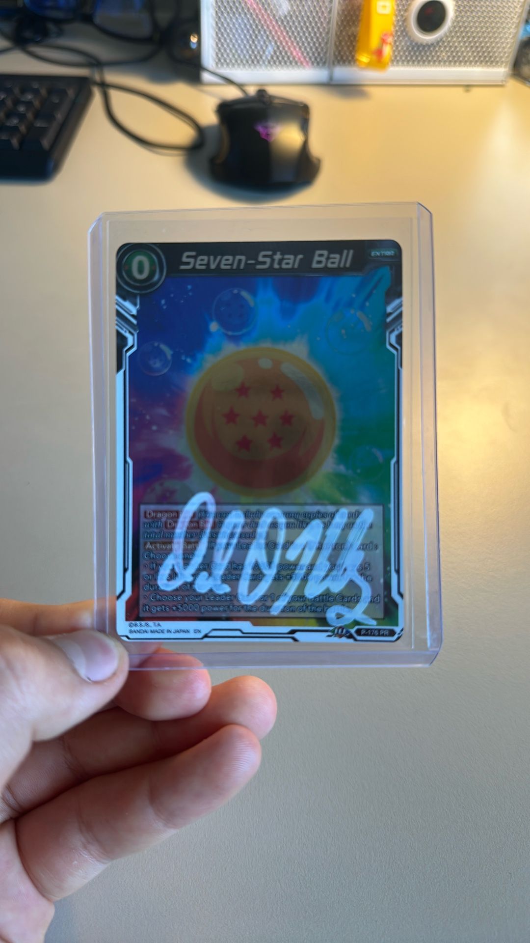 Dragon Ball Z Signed Card