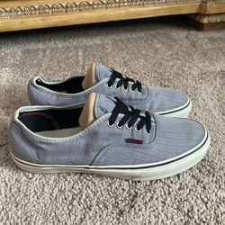 Grey Vans Off The Wall Skater Shoes Men’s Size 10