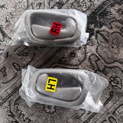 Beige/Tan inner door handles for 98-02 Corolla