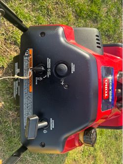 Toro snowblower