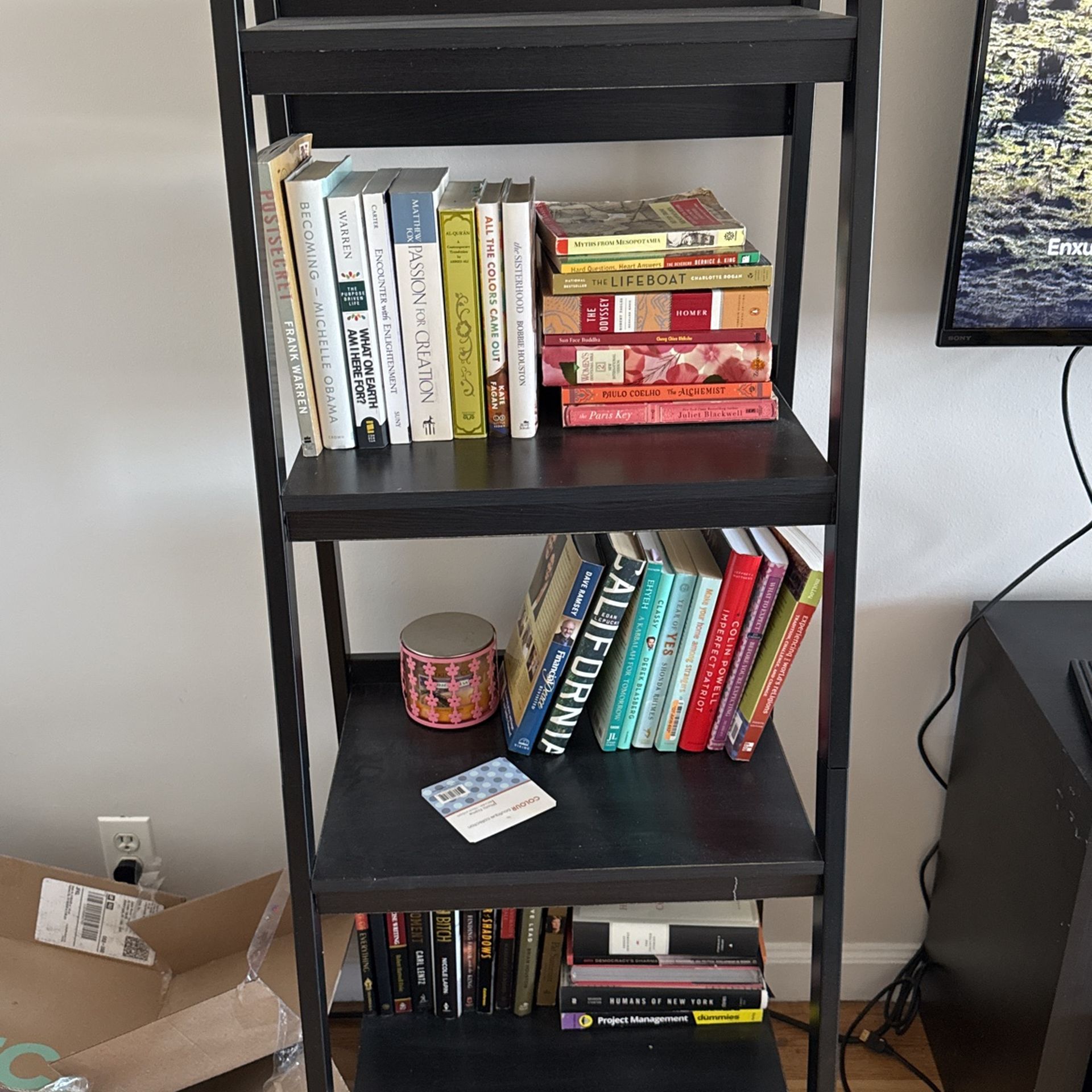Bookshelves-Black