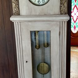Vintage grandfather clock
