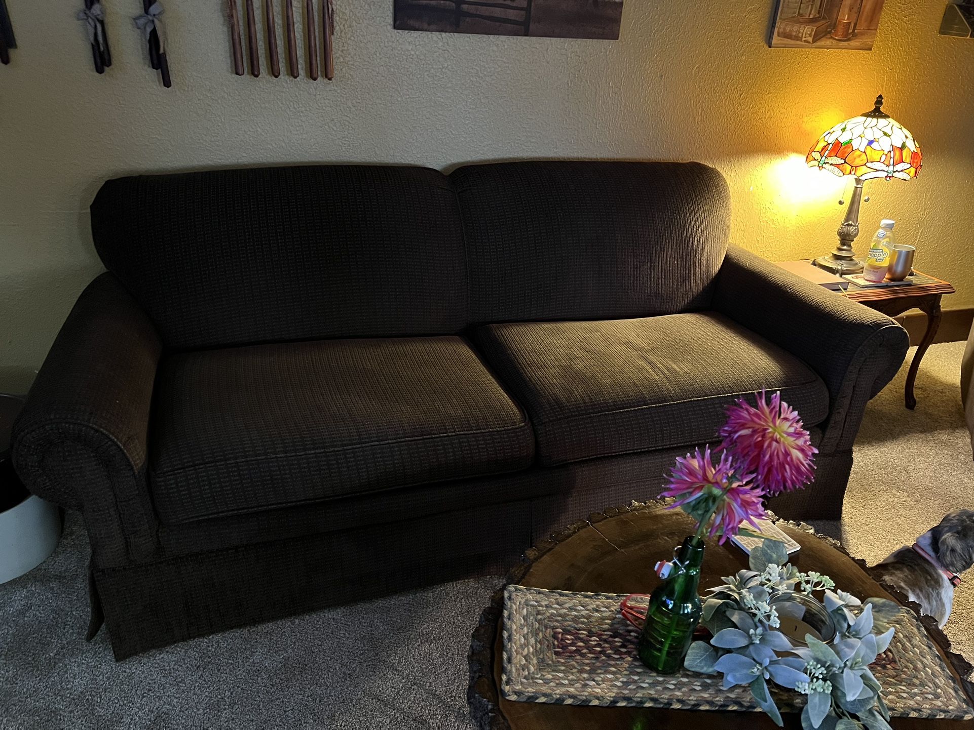 Couch And Rocker Loveseat. Great Condition. No Dog Hair. Or Best Offer!