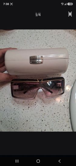 Jimmy Choo Shield Sunglasses with Case
