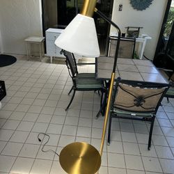 Lamp Table Brass