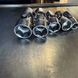 Duralast chrome swivel sockets