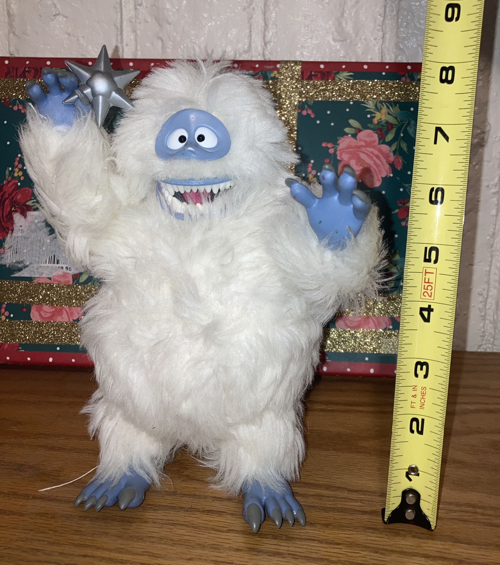 Abominable Snowman Rudolph Snow Monster Vintage 2001 Action Figure Christmas π
