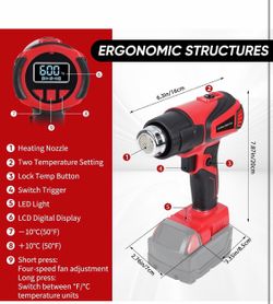 NIB: cordless heat gun