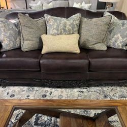 🌟New Leather Sofa & Loveseat🌟