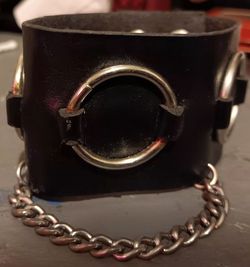 Leather cuff